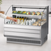 Thumbnail image #3 for Turbo Air 50-7/8-Inch Low-Profile Horizontal Open Front Display Merchandiser, 9.8 Cu. Ft.