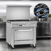 Thumbnail image #3 for Southbend Ultimate 36-Inch Gas Restaurant Range with 2 Non-Clog Burners, 24-Inch Thermostatic Griddle and Standard Oven