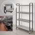 Thumbnail image #3 for Cambro Camshelving Elements XTRA High-Density Top-Rail Stationary Starter Shelving Unit, 24 x 48 x 81 Inches