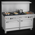 Thumbnail image #3 for Southbend Ultimate 60-Inch Gas Restaurant Range with 4 Burners, 36-Inch Griddle, and 2 Standard Ovens