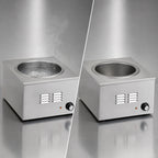 Thumbnail image #3 for Eagle Group RedHots 11QFW-208 Countertop Electric Food Warmer, 11-Quart Round Pan, Wet/Dry, Infinite Control, Stainless Steel, 208V