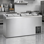 Thumbnail image #3 for Master-Bilt Products DC-10DSE Chest Ice Cream Dipping Cabinet, All-Stainless Exterior, 14-Dip/11-Storage 3-Gallon Tub Capacity