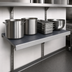 Thumbnail image #3 for Fermostock 68-Inch x 22-Inch Horizontal Solid Shelf with Removable Polymer Inserts