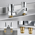 Thumbnail image #3 for Krowne Royal Series Metering Lavatory Faucet with Fixed Spout, 4