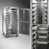 Thumbnail image #3 for Cres Cor Mobile Enclosed Non-Insulated Pan Rack Cabinet with 11 Universal Angle Pan Slide Sets