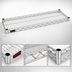 Thumbnail image #3 for Eagle Group QuadTruss Stainless Steel Wire Shelf, 60 Inch W x 30 Inch D, 600 lb Capacity