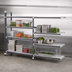 Thumbnail image #3 for Cambro Camshelving Elements XTRA 4-Tier Stationary Add-On Polymer Shelving Unit, 21