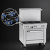 Thumbnail image #3 for Southbend Ultimate 36-Inch Gas Restaurant Range with 6 Open Burners and Standard Oven
