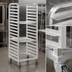 Thumbnail image #3 for Channel Manufacturing All-Welded Aluminum Side-Load Full-Size Bun Pan Rack, 18-Pan Capacity, Standard Heavy-Duty Series, 28.5 x 18 x 64 Inches