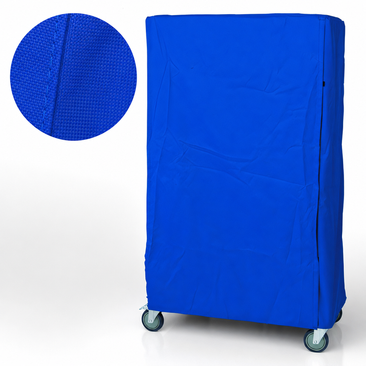 Product image #3 for Quantum Blue 400 Denier Nylon Wire Cart Cover for 18 x 48 x 74 Inch Carts