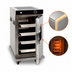 Thumbnail image #3 for Cres Cor Insulated Half-Height Mobile Heated Holding Cabinet for 8 12 x 20 Pans, 120V