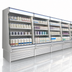 Thumbnail image #3 for Howard-McCray 35E Series Sloped Dairy Open Merchandiser, 63-Inch Wide, Self-Contained, LED Lighting, Stainless Steel