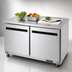 Thumbnail image #3 for Arctic Air AUC60R Refrigerated Worktop Counter, 61-1/4 Inch, 2-Door, 15.5 Cu. Ft.