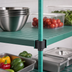 Thumbnail image #3 for QuadPlus Green Solid Polymer Shelf Mat with Wire Quad-Adjust Frame, 48 x 24 Inches