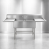 Thumbnail image #3 for Eagle Group Spec-Master FFN2736-2-30-14/3 Two Compartment Flush Front Sink with 30