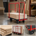 Thumbnail image #3 for Rubbermaid Commercial Sheet & Panel Truck Dolly, 24 x 48 Inches, 2000 lb Capacity
