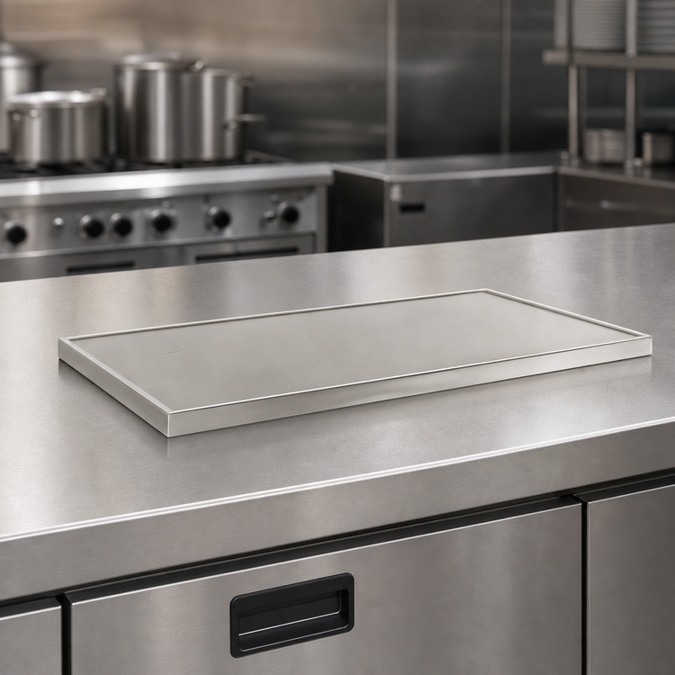 Product image #3 for Advance Tabco Flat Top Stainless Steel Countertop, 36"W x 25"D, No Backsplash