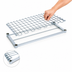 Thumbnail image #3 for Metro Super Erecta 36-Inch x 24-Inch Chrome Wire Dunnage Shelf with Lift-Off Deck