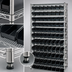 Thumbnail image #3 for Quantum Conductive Bin Wire Shelving System with 12 Shelves and 88 Bins