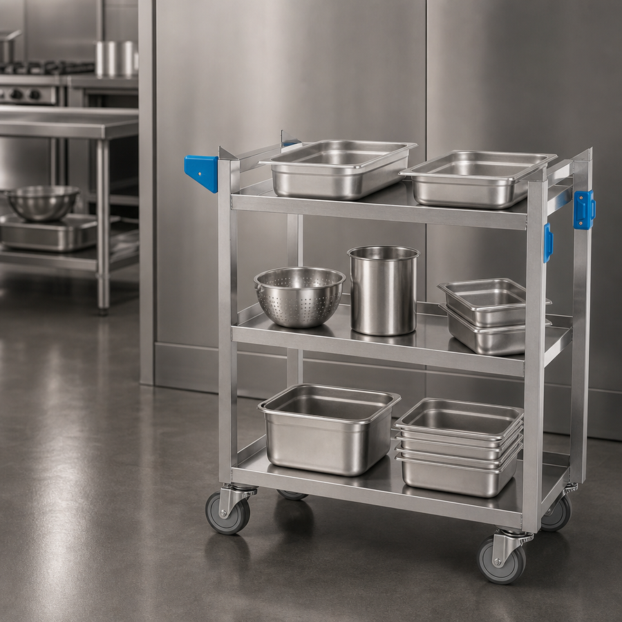 Heavy-Gauge Stainless Steel Construction