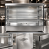 Thumbnail image #3 for Atosa CHDS-71 Countertop Heated Display Case, Straight Front Glass, 7.1 Cu. Ft., 115V