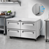 Thumbnail image #3 for Migali Competitor Series 60-Inch Undercounter Work Top Refrigerator with 4 Drawers