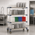 Thumbnail image #3 for MetroMax 4 48-Inch Mobile 4-Tier Drying Rack Unit for Trays, Cutting Boards, Sheet Pans and Steam Pans
