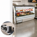 Thumbnail image #3 for Howard-McCray 34N Series 48-Inch Remote Double Duty Deli Meat & Cheese Service Case, Straight Glass, LED Lighting