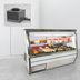 Thumbnail image #3 for Howard-McCray 34N Series Double Duty Remote Full-Service Deli Meat & Cheese Service Case, 144 Inch, Stainless Steel, LED Lighting