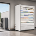 Thumbnail image #3 for Howard-McCray 35E Series 51-Inch Dairy Open Merchandiser with Remote Refrigeration and LED Lighting