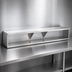 Thumbnail image #3 for Advance Tabco TDS-6 Stainless Steel Add-On Dish Shelf for TCB Series Food Table Shelves, 93-1/16
