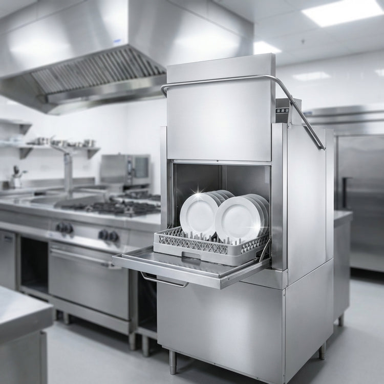 Product image #2 for American Dish Service L-3DW-S-3DUP Low Temperature Door-Type Commercial Dishwasher