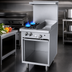 Thumbnail image #3 for Garland US Range U Series 24-Inch Gas Restaurant Range with 2 Open Burners, 12-Inch Griddle and Storage Base