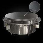 Thumbnail image #3 for Town Equipment MBR-60 60-Inch Gas Mongolian Barbecue Range with Cast Iron Top and 10 Burners