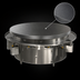 Thumbnail image #3 for Town Equipment 60-Inch Gas Mongolian Barbecue Range with Cast Iron Top and 10 Burners