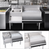 Thumbnail image #3 for Royal Series 48-Inch Underbar Ice Bin/Cocktail Station with Right Ice Bin, Blender Station, and 10-Circuit Cold Plate