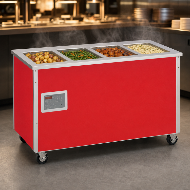 Product image #3 for 4-Series Signature Server® 4-Well Hot Food Serving Counter with Stainless Steel Top