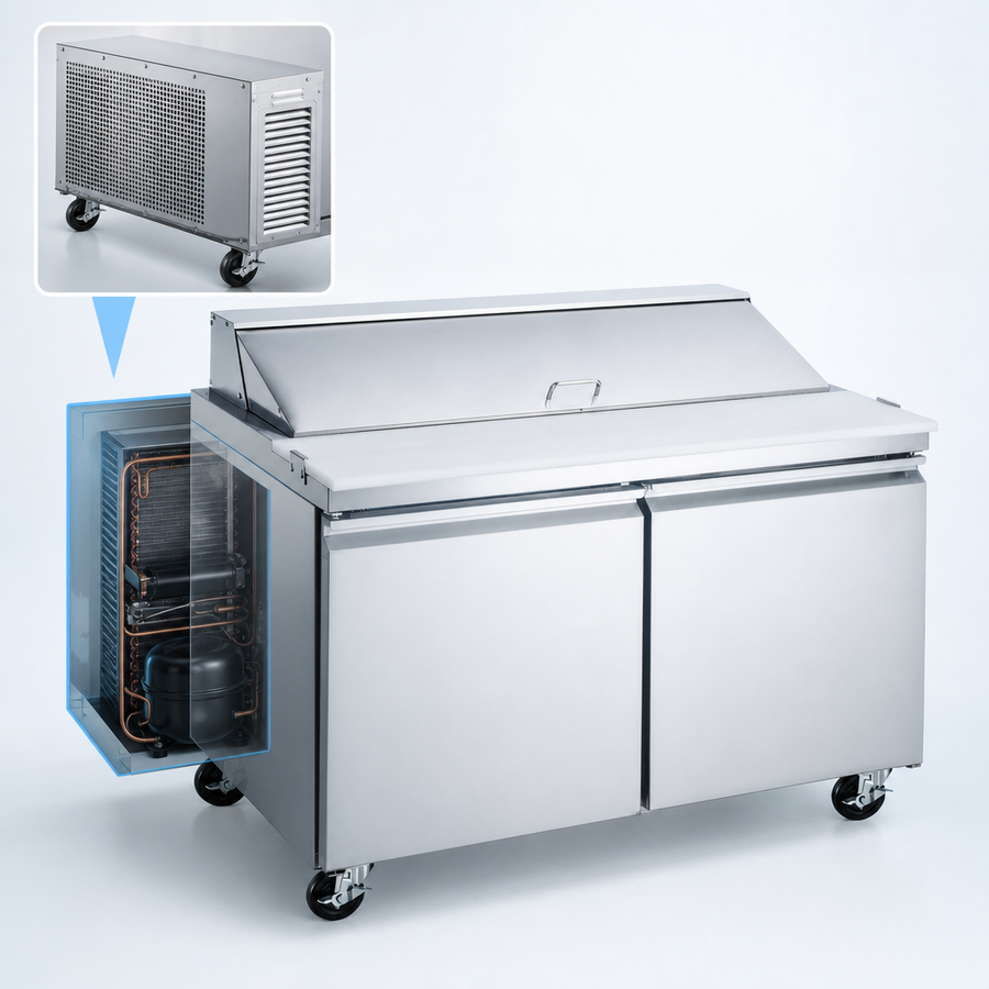 Rear-Mounted Self-Contained Refrigeration