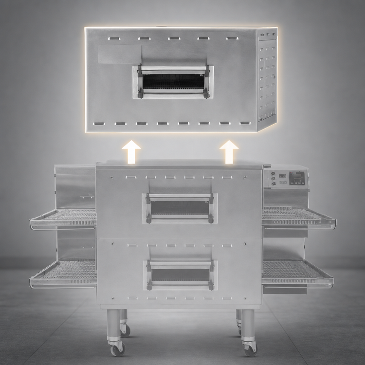 Product image #3 for Middleby Marshall PS3240E-CO Impingement PLUS Electric Conveyor Oven Cavity Only