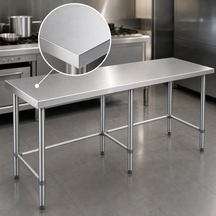 18 Gauge 430 Stainless Steel Top