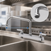 Thumbnail image #3 for T&S Brass B-1122-M Workboard Faucet with 10 Inch Swing Nozzle, 8 Inch Centers, Deck Mounted