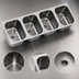 Thumbnail image #3 for Eagle Group FDI-16-19-8-4 Four-Compartment Weld-In Sink with 16