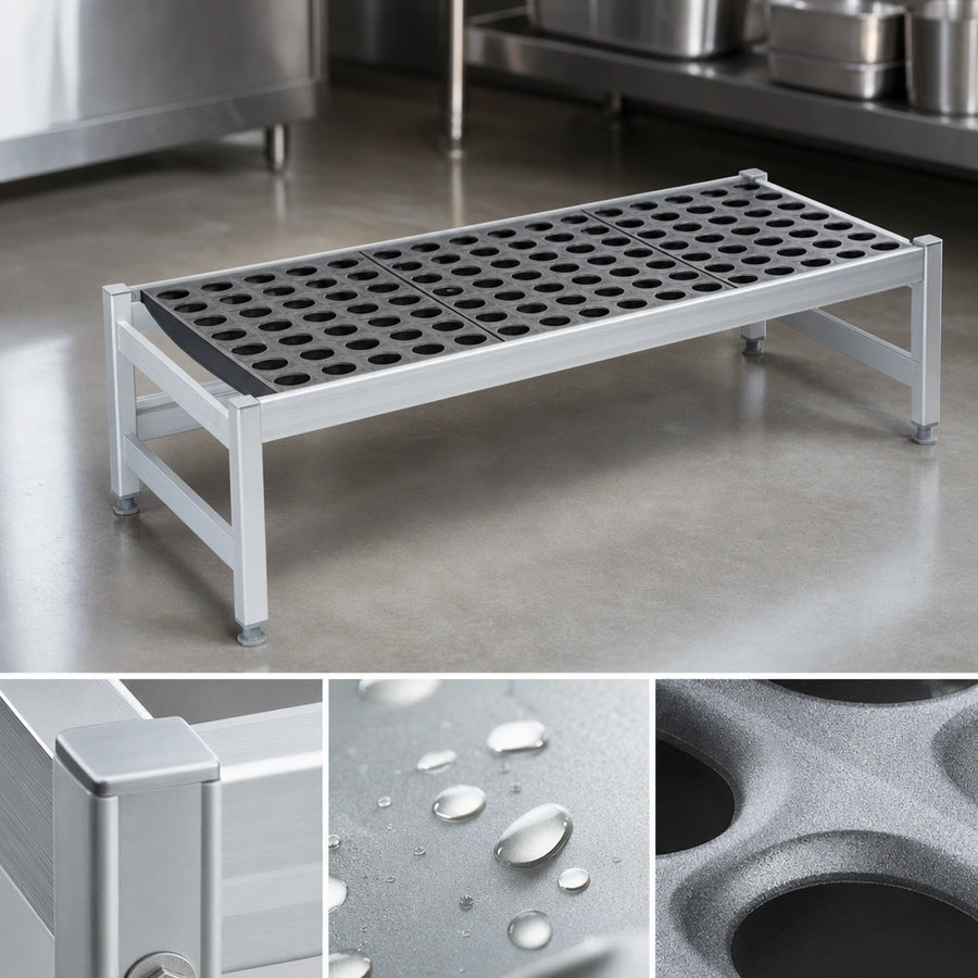 Deep Anodized Aluminum Construction