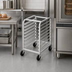 Thumbnail image #3 for Channel Manufacturing 426A Half-Height Aluminum End-Load Bun Pan Rack, 7 Full-Size or 14 Half-Size Pan Capacity