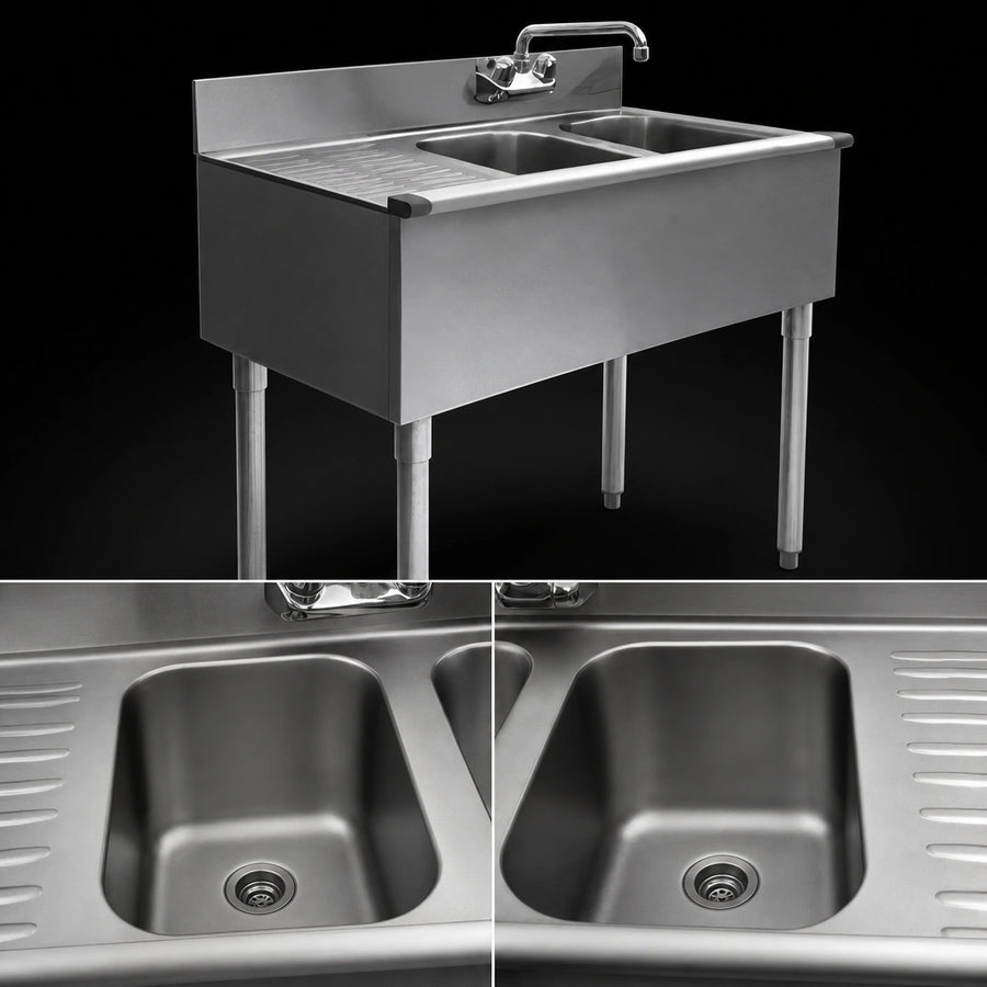 Two Deep-Drawn Compartments