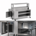 Thumbnail image #3 for Randell Modular Chef Service Counter Right Section with Breaker Panel, 72-1/2 Inch Wide