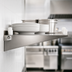 Thumbnail image #3 for Eagle Group Heavy Duty 21 Inch Stainless Steel Double Knob Shelf C Bracket