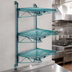 Thumbnail image #3 for Quantum Wall-Mounted Cantilever Starter Shelf Unit with 3 Wire Shelves, 54-Inch Posts