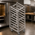 Thumbnail image #3 for Stainless Steel Single End-Load Rack for Double Rack Oven, 12 Slides