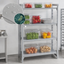 Thumbnail image #4 for Cambro Camshelving Premium 4-Tier Solid Polymer Add-On Shelving Unit, 54